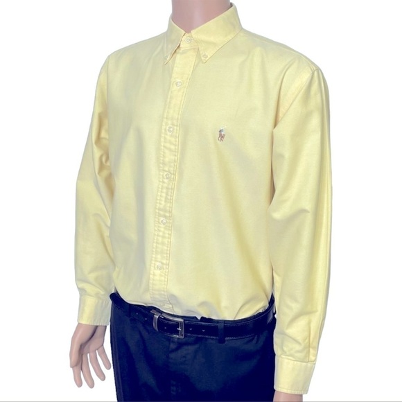 Ralph Lauren Yarmouth 100% Cotton Oxford Button Down ( 15 1/2 34/35 ) - Picture 1 of 10